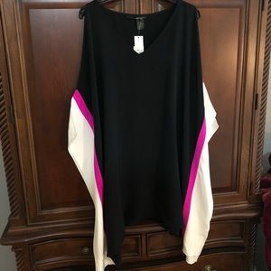 Jay Godfrey cocktail dress with flutter sleeves